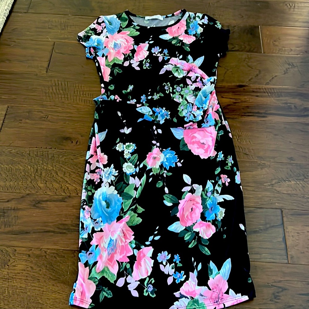 Floral Maternity Dress
